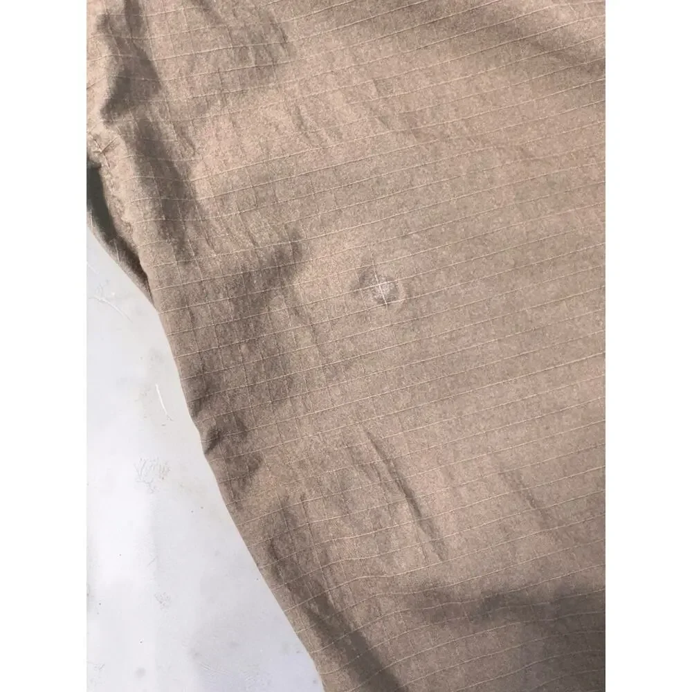 Mountain Hardwear Mens 30x32 Ripstop Hiking Pants Brown Outdoor Zip Pockets